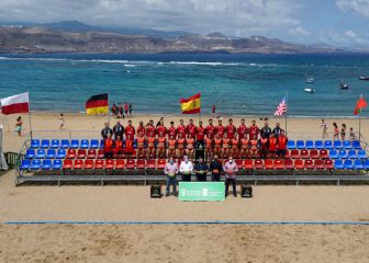 España prepara los Europeos
de Playa en Las Canteras