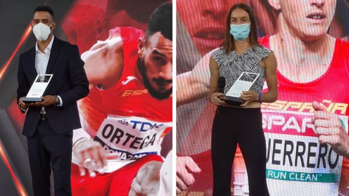 Orlando Ortega y Esther Guerrero, atletas del año