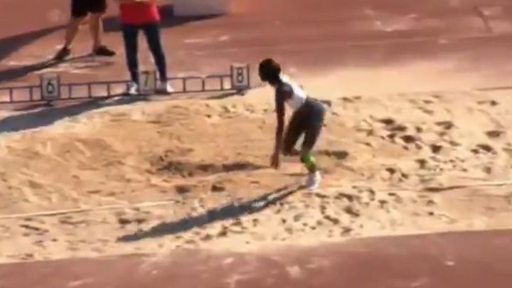 Fátima Diamé logra la mínima olímpica en el último suspiro