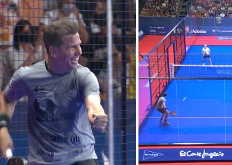 Paquito Navarro deja un punto que le confirma como mito del pádel: su resto fue legendario