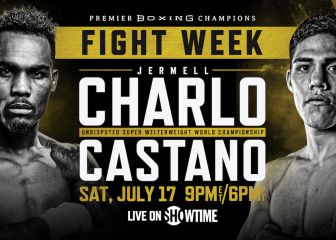Charlo vs Castaño: horario, TV, cartelera y dónde ver