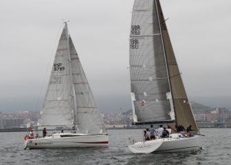 La regata más larga, para el 'Gómez Mostly' coruñés y el gijonés 'Antílope-Lener'
