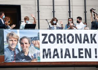 Chourraut cierra los homenajes en su pueblo, Lasarte-Oria