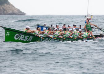 Hondarribia gana la primera jornada de la Bandera de Zarautz por un segundo sobre Santurtzi