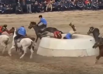 El macabro deporte nacional de Afganistán que se juega con una cabra como pelota