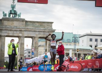 Jepkosgei logra en Berlín el récord de la media maratón