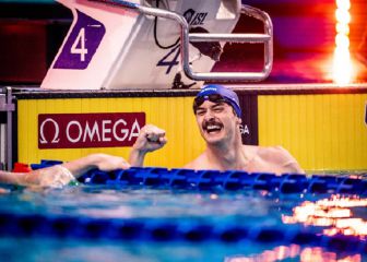 El desconocido Stewart bate un récord mundial en 34 brazadas