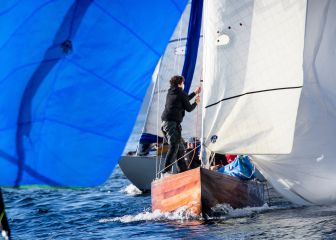 La flota de 6 Metros, a la conquista de Sanxenxo