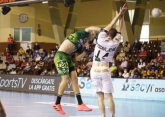 El Ademar paga la victoria con la lesión del lateral griego Boskos