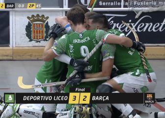 Tres goles de Adroher dan la Supercopa al Liceo