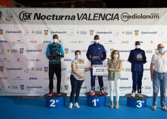 Emmanuel Moi bate la mejor marca mundial del año en la 15K Nocturna Valencia