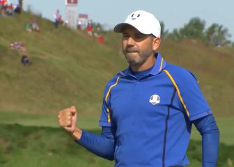 Con el partido ardiendo aparece Sergio y dice que la Ryder es su jardín: tremendo lo que hizo