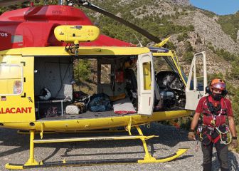 Fallece un escalador al caer 30 metros en el Puig Campana