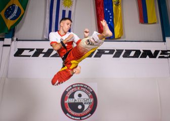 Alejandro Jiménez: el 'Halcón' hace camino en el kickboxing