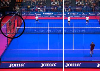 ¿Perdón, Paquito? El puntazo imposible del español saliendo por las dos puertas de la pista