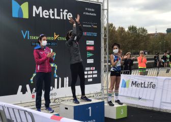 Nuria Fernández y Luis Figueroa: madrugón y victoria en la Metlife