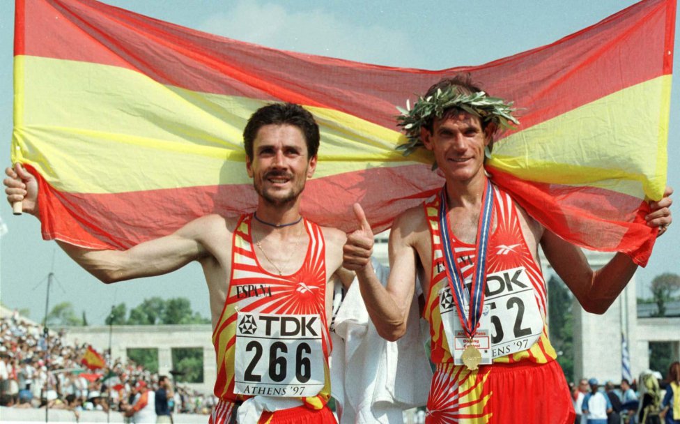 1997: Equipo español de maratón 