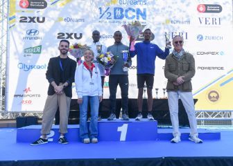 Teklu vence en Barcelona con récord de la prueba: 59:39