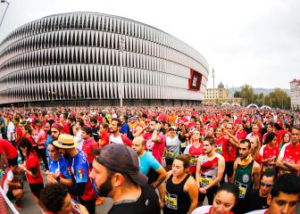 El etíope Girma y la keniana Mukhwana ganan el Maratón Nocturno de Bilbao