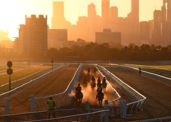 Carreras y bellas estampas en el hipódromo de Flemington