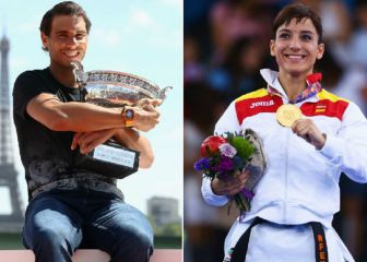 Nadal y Sandra Sánchez, en el libro Guinness de los Récords