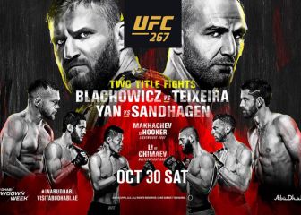 UFC 267: horario y televisión