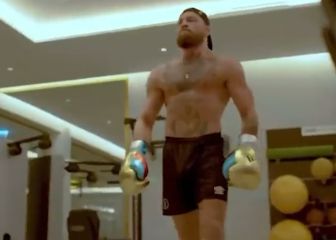 McGregor comparte su primer entreno de golpeo desde que se rompió la tibia: ¿está de vuelta?