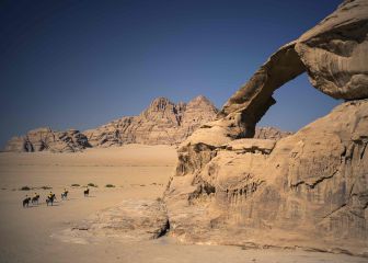 Una carrera de caballos de 200 km a través de Jordania