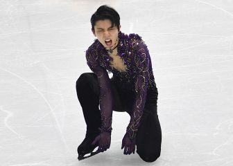 Hanyu se lesiona y no competirá en el Trofeo NHK