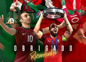 Ricardinho anuncia su adiós a la selección de Portugal