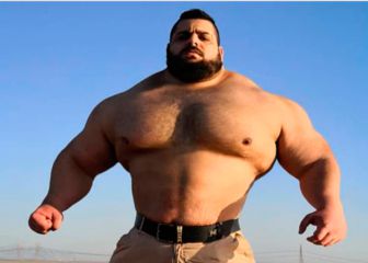 Las imágenes de Gharibi, el 'Hulk Iraní'