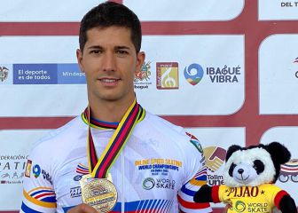 Ioseba Fernández, campeón del mundo de patinaje