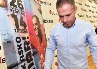 Aimar cuelga el gerriko