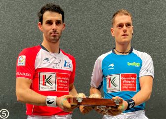 El campeón Altuna busca su tercera txapela frente al debutante Laso