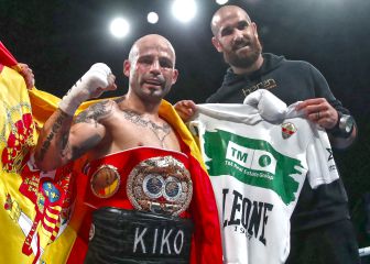 Kiko Martínez, campeón FIB del peso pluma, en imágenes