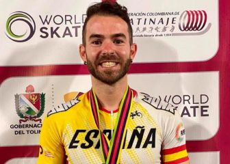 Patxi Peula, plata mundial de patinaje en Colombia