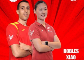 Xiao y Robles avanzan en dobles mixtos en el Mundial