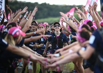 La carrera femenina solidaria de la isla de Martinica