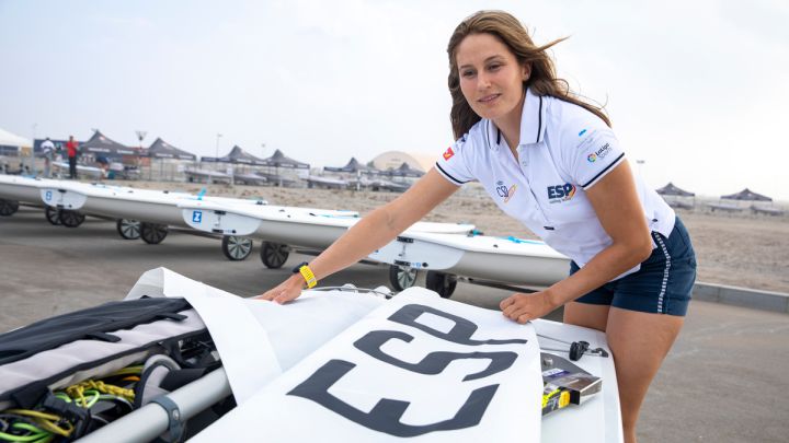 Cristina Pujol sueña con el podio en el Mundial de ILCA6