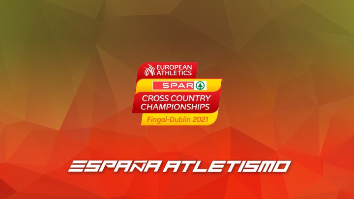 Cartel promocional del equipo de España para los Europeos de Atletismo de Campo a Través.