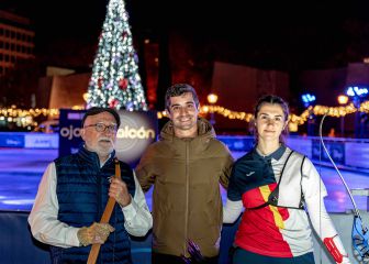 Javier Fernández vuelve con dos arqueros mediáticos para su pista de hielo por Navidad