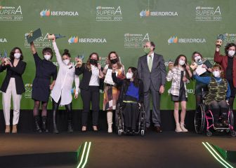 Emoción y alegría en la II Edición de los Premios Iberdrola SuperA