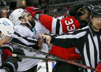 No se confundan, es hockey sobre hielo