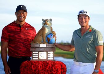Morikawa se hunde y Hovland gana el Hero World Challenge