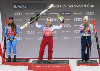 Lara Gut-Behrami gana el supergigante de St. Moritz