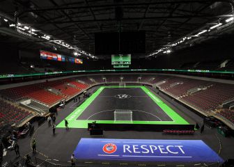 El Arena Riga, sede de la fase final de la Champions League