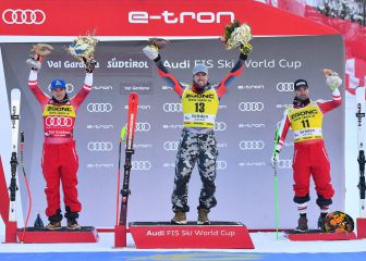 Aamodt Kilde gana el supergigante de Val Gardena