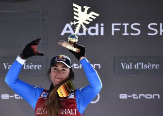 Sofia Goggia no frena: doblete en Val d'Isere y más líder