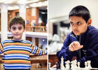 Una final entre dos maestros del ajedrez... de 12 años cada uno:
así compiten dos niños prodigio