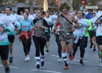 Las mejores imágenes de la San Silvestre Vallecana